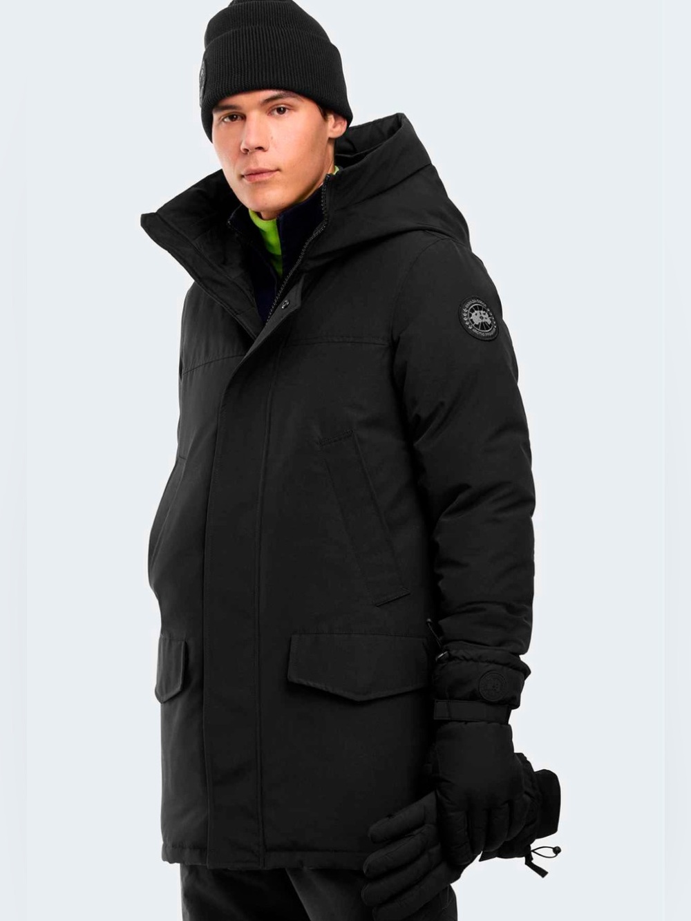 Canada Goose Langford Parka Black Disk - Picture 7 of 9